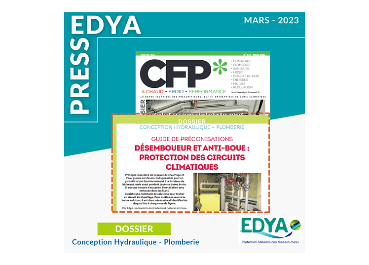 EDYA - Dossier Hydraulique et plomberie